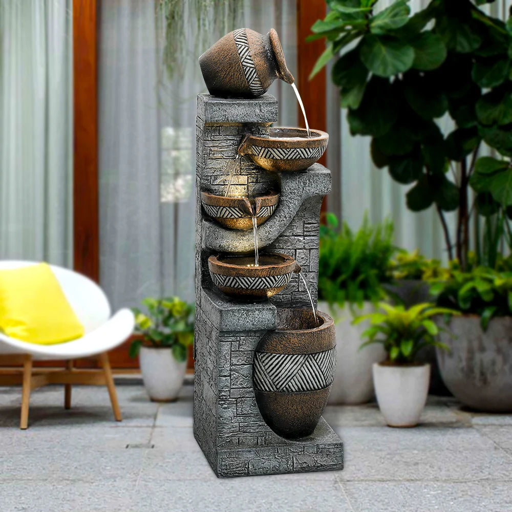 5 Tier Indoor/Outdoor Garden Fountain