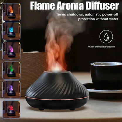 Vibrant And Efficient Flame Diffuser